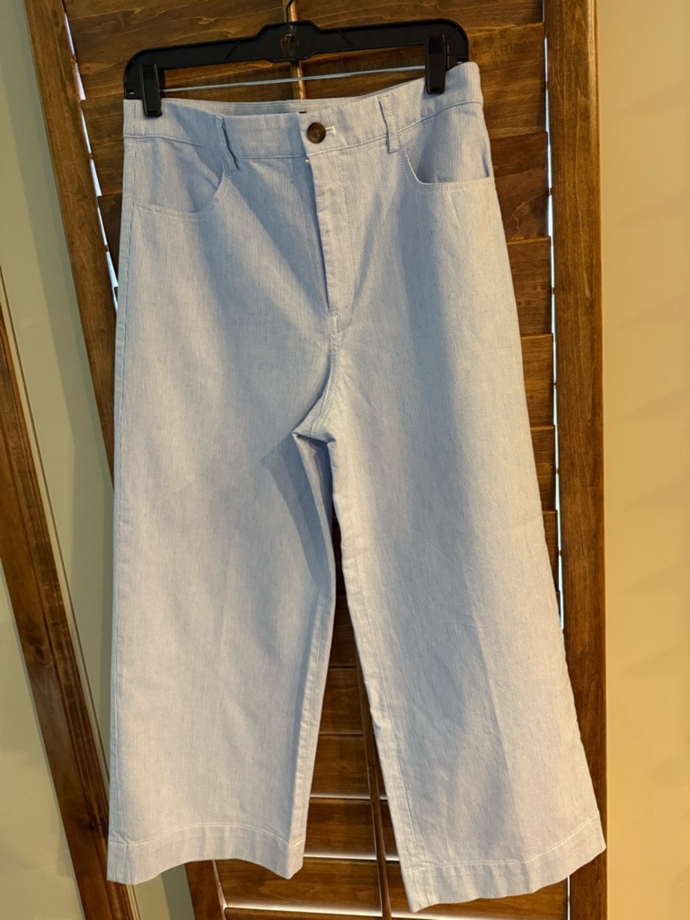 J. Crew Light Blue Wide-Leg pants NWT Size 29